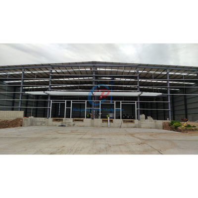 Lightweight Sustainable Steel Structure PEB Modern Architecture Steel Structures