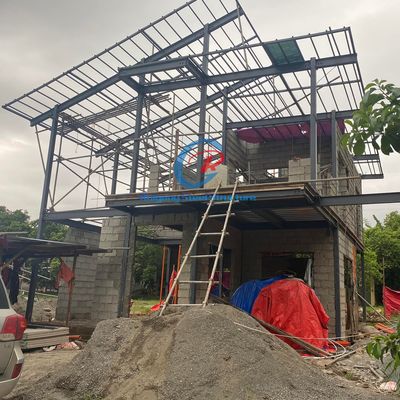 Modern Architectural Steel Construction Q345b Q235b Steel Frame Multi Storey Buildings
