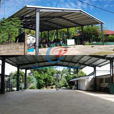 Economical Prefabricated Steel Basketball Court Pre Engineered Steel Structure Building