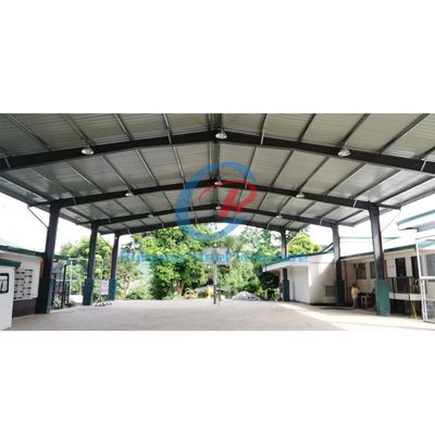 Modern Prefab Metal Roof Trusses , Space Frame Steel Building Basketball Court