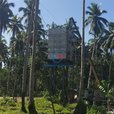 Prefab Steel Water Tank Tower Durable Steel Elevated Water Tower