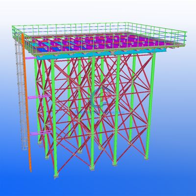 Modular Steel Structure Water Tower Easy Assemble Steel Fresh Water Storage Tanks