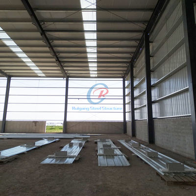 Industrial Steel Structure Building , Prefabricated Commercial Building