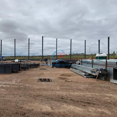 Sustainable Steel Prefabricated Buildings , Modern Architecture Steel Frame Buildings