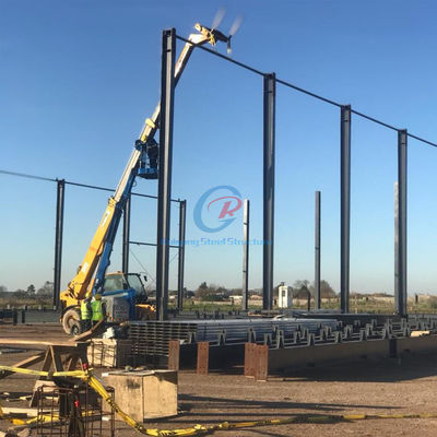 Agricultural Steel Structure Building , Commercial Prefabricated Metal Buildings