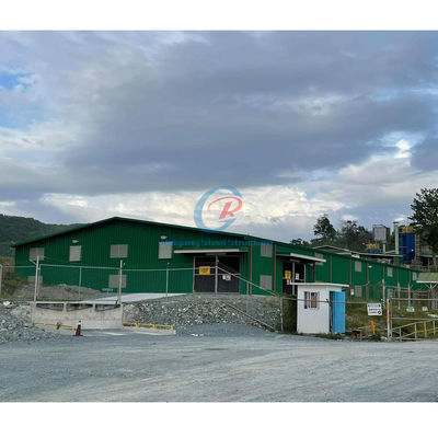 Contemporary Commercial Steel Structure Building  With Coating Cycle Extension