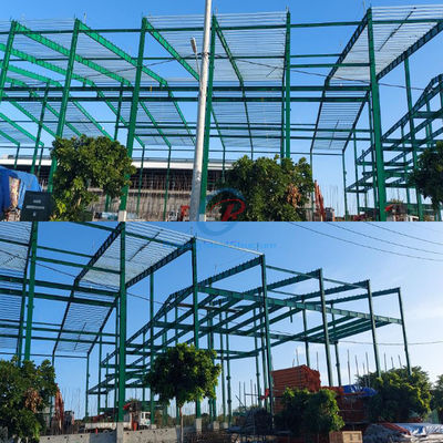 Q355 Q235 Q355B Q235B Steel Pre Engineered Buildings With Excellent Insulation