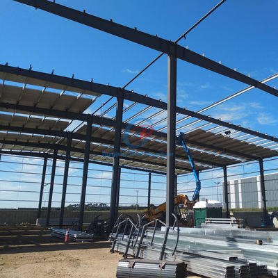 Painted / Galvanized PEB Steel Structure Plant , Sustainable Steel Buildings