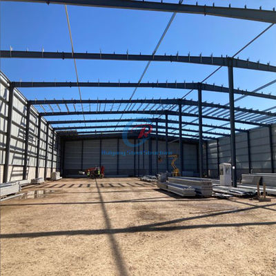 Industrial / Commercial PEB Steel Structure Strong Prefabricated Steel Buildings