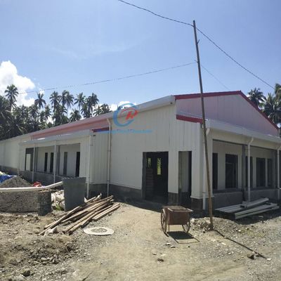 Heavy Q345B Q235B Steel Structure Poultry House With Automated Ventilation