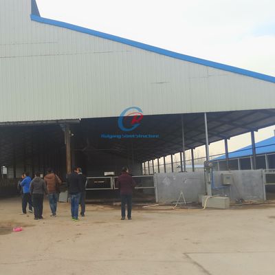 High Strength Prefab Steel Poultry Shed Customized Steel Poultry Houses