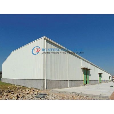 Energy Efficient Steel Structure Warehouse Systems Pre Engineered Steel Construction