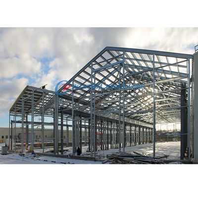 Core Brace Buckling Restrained Steel Structure Building Warehouse Customized