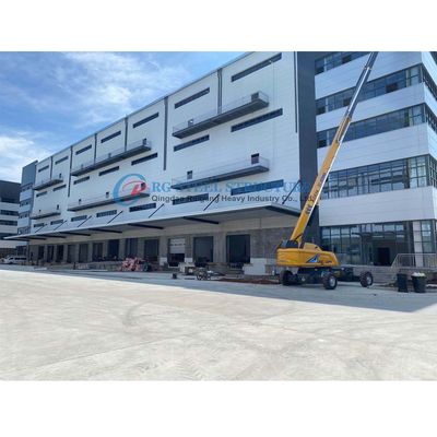 Q345b Q235b Steel Frame Commercial Building , Modern Steel Structure Manufacturing