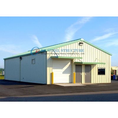Agricultural Industrial Steel Buildings Painted / Galvanized Steel Building Storage Workshop