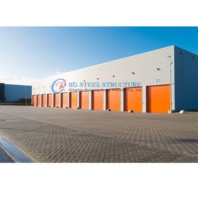Galvanized Steel Structure Workshop , Industrial Steel Building Workshop Garage