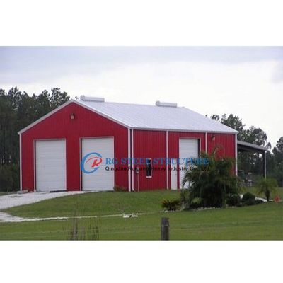 High Strength Steel Structure Hangar Earthquake Resistant Low Maintenance