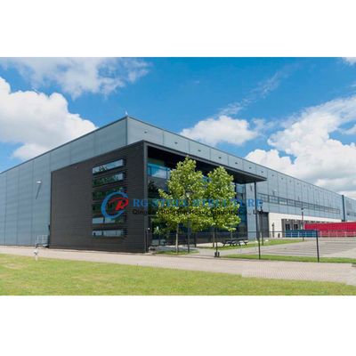 Industrial Steel Structure Hangar , Prefab Metal Airplane Hangar