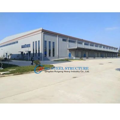 Q355 S355B Steel Structure Factory , Prefabricated Industrial Steel Construction Building