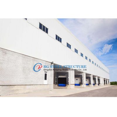 Safety Lightweight Steel Building Q355 S355B Steel Frame Factory