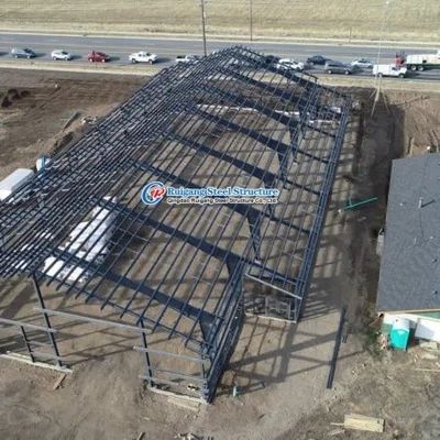 Prefab Industrial House Construction Steel Structure Warehouse Building