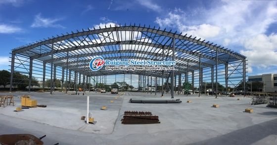 Pre-engineered Frame Steel Structure Warehouse Customized For Modern Aesthetics And Functionalit