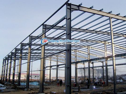 Professional Designed Gable Roof PEB Steel Structure Storage Building