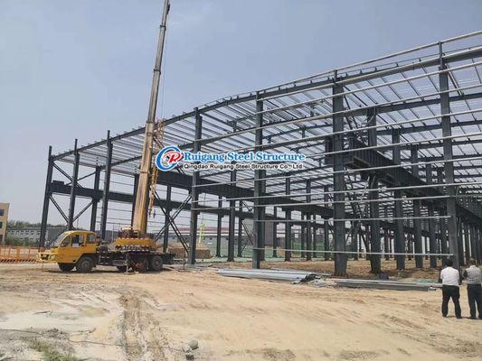 Modern / Contemporary Customized Steel Structure Warehouse For Outdoor Storage Workshops