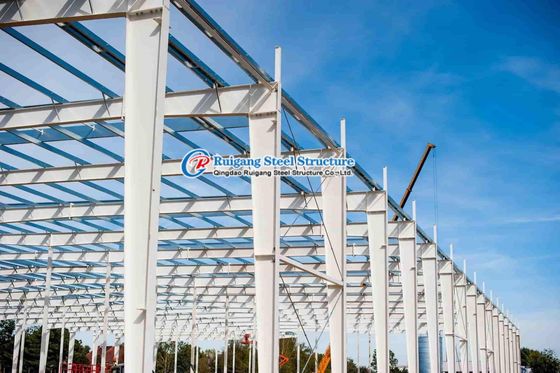 Q235 Metal Shed Building Construction Design Prefabricated Steel Structure Workshop  