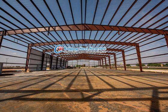 Clear Span Peb Steel Supply Steel Barn Steel Structure Building Paint Coating
