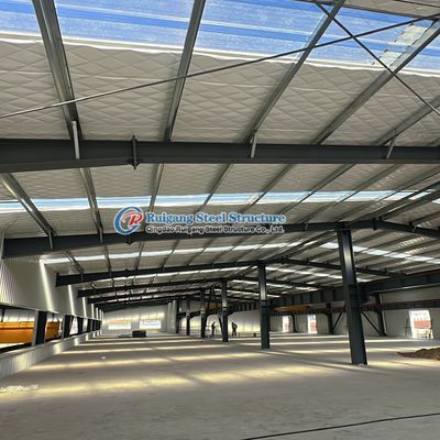 Galvanized Or Painted Structural Prefabricated Steel Warehouse Industrial