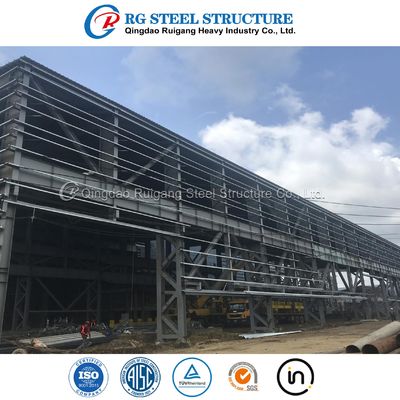 Modern Prefabricated Industrial Metal Building Steel Structure Warehouse Industrial Workshop Shed Office Hall Construction