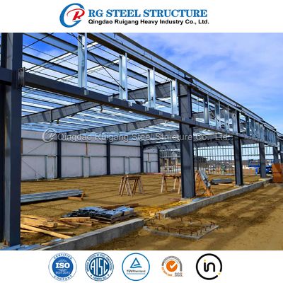 Steel Structure Metal Construction Prefabricated Metal Industrial Building For Warehouse/Workshop/Office
