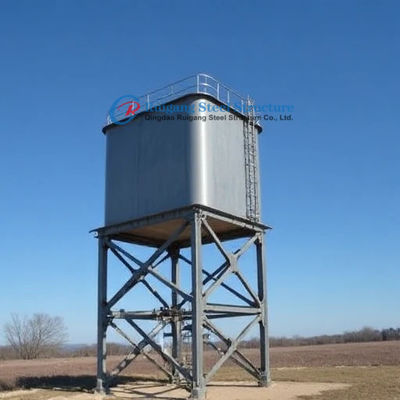High Quality Potable Water Storage Tank Sectional Steel Tower Water Reservoir Tower 5m