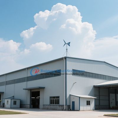 Custom Clear Span Steel Warehouse with 50-Year Lifespan