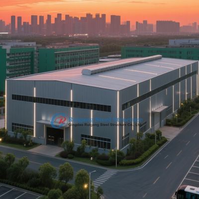 Custom Steel Structure Warehouse Lightweight Galvanized Prefab Building