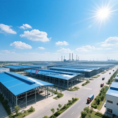 Hot Dip Galvanized Steel Warehouse with Overhead Crane System