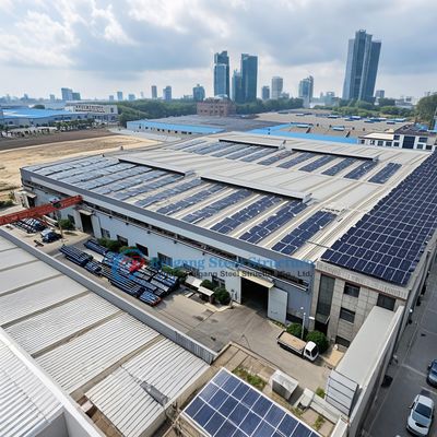 Steel Structure Buildings For Storage Metal Workshop And Plants Lightweight