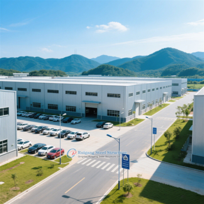 Custom Steel Structure Warehouse High Wind Resistance 50+ Years Lifespan
