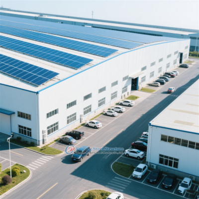 Custom Steel Structure Warehouse with Insulated Sandwich Panels
