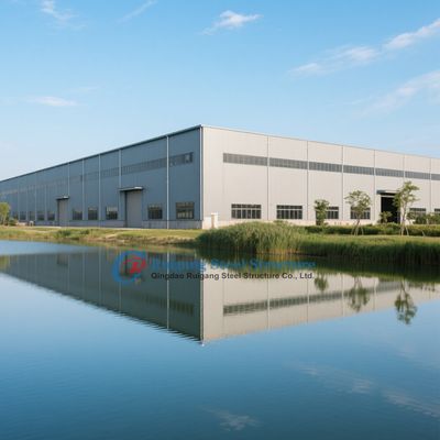 Customized Large Span Prefabricated Steel Structure Building For Industrial Factory And Warehouse