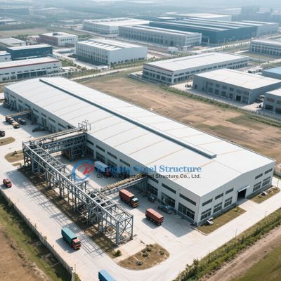 Factory Direct Prefabricated Steel Frame Industrial Building For Workshop With Light Steel