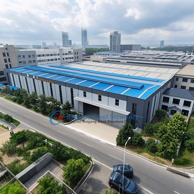 Pre-Engineered Large Span Steel Structure Workshop For Industrial Use With Custom Design