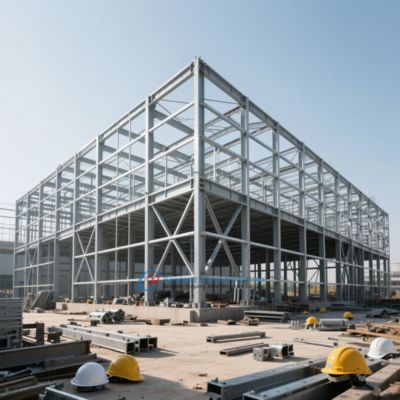 Industrial Workshop Building Designs Office Warehouse Steel Structure Prefabricated Godown
