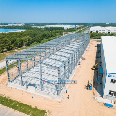 Customized PEB Steel Structure Industrial Hall Steel Structure Foam Plant