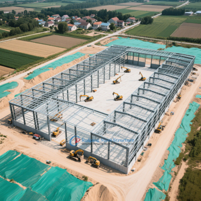 High Quality PEB Steel Structure Factory Building For Industrial Use 