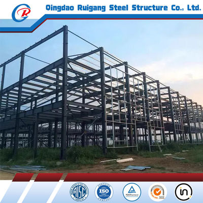 Multi Floor Steel Structure Office Building Prefabricated Administrative Building