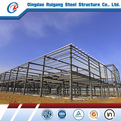 Multi Floors Prefabricated Warehouse Steel Structure 3 Storey Prefabricated Building