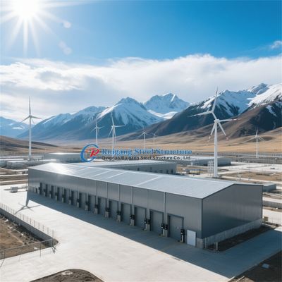 Steel Structure Factory Modern Prefabricated Workshop & Warehouse Plant Custom Steel Structure Building Solutions