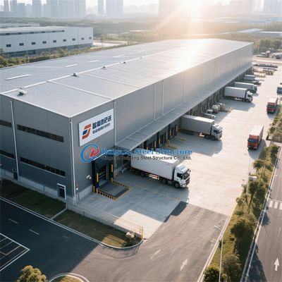 مستودع هيكل فولاذية مستدامة للالتسليم العالمي